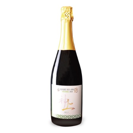 ＜上ノ国ワイナリー＞上ノ泡ロゼセイベルスパークリング2023 750ml×1本