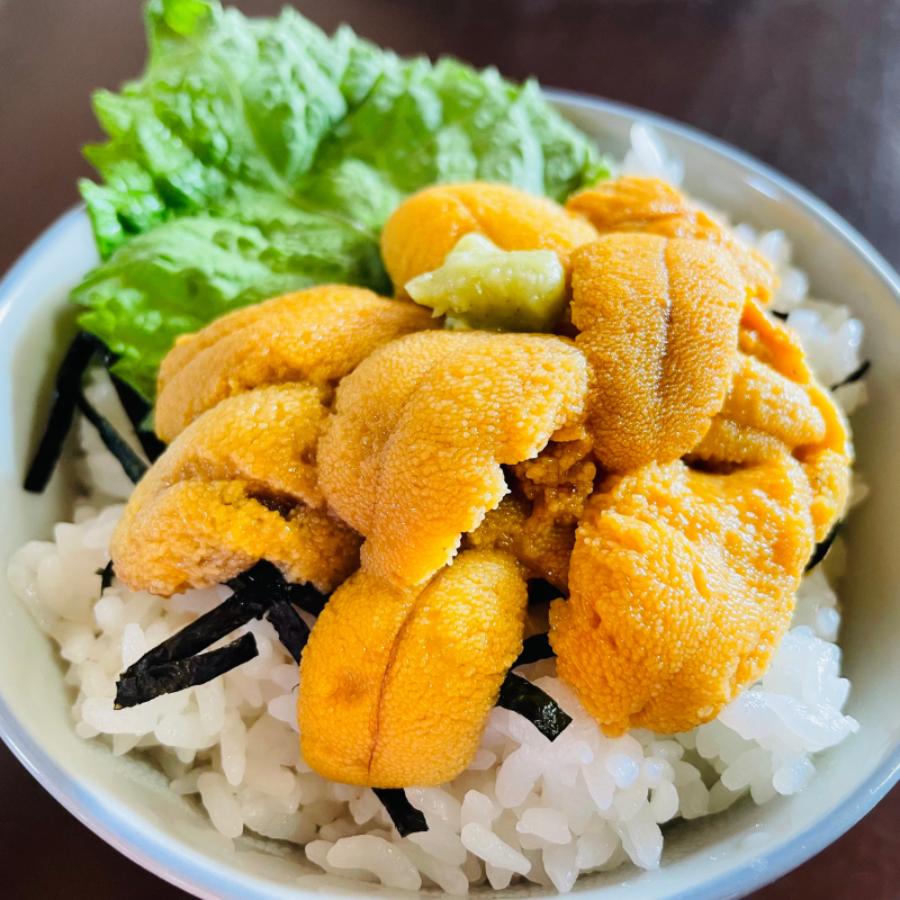 <津花食堂>北海道産塩水うに100g×2