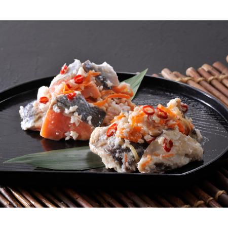 ＜斉藤漁業＞鮭・ほっけ飯寿司セット
