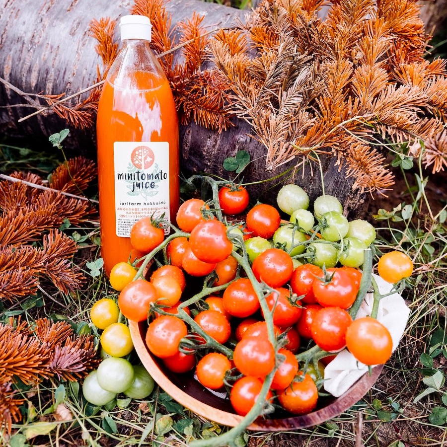 ＜iorifarmhokkaido＞ミニトマトジュース1L×1本