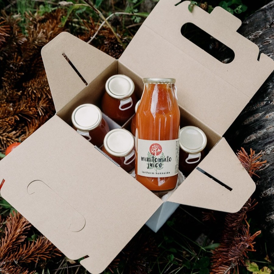 ＜iorifarmhokkaido＞ミニトマトジュース180ml×6本