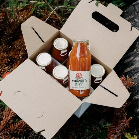 ＜iorifarmhokkaido＞ミニトマトジュース180ml×6本