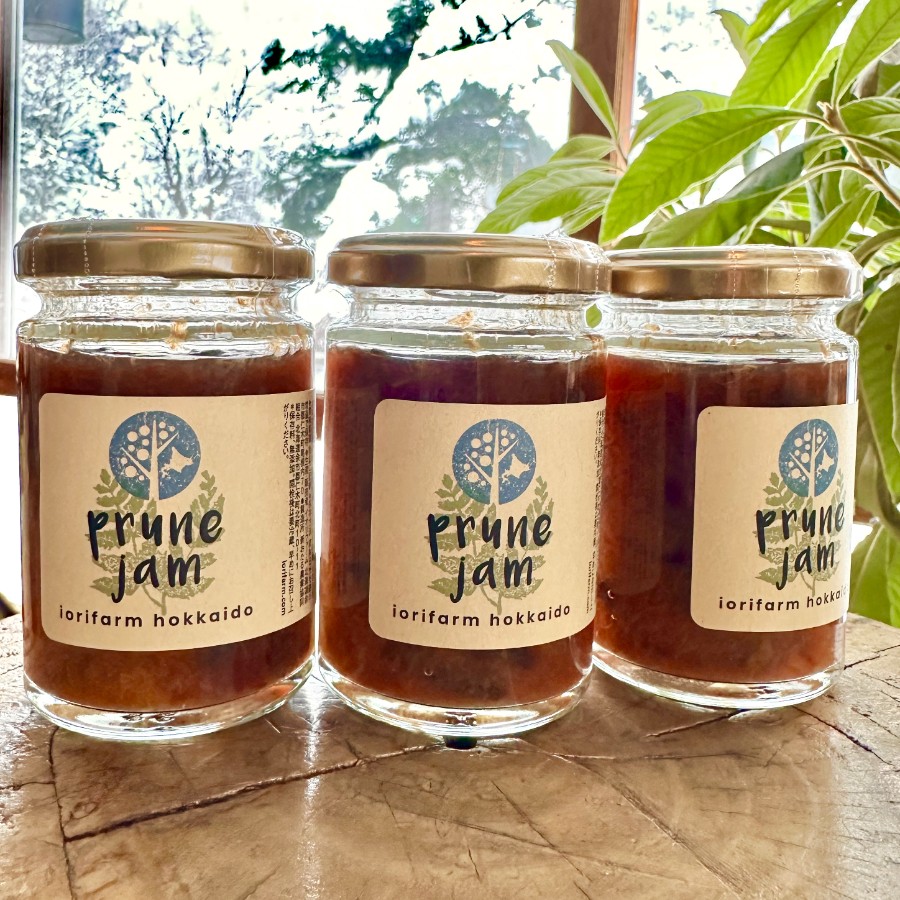 ＜iorifarmhokkaido＞プルーンジャム 120g×3個