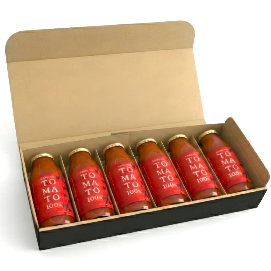 ＜にきや＞TOMATO100% 180ml×6本