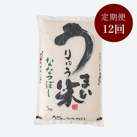 うりゅう米ななつぼし5kg 12回定期便