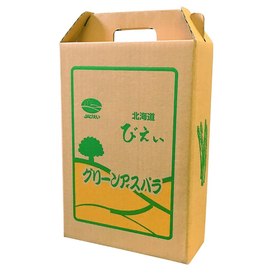 美瑛産グリーンアスパラガスL/1kg（500g×2）[016-41]