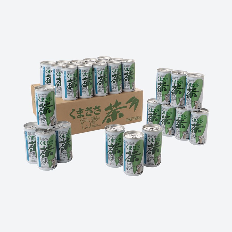 くまささ茶（スチール缶）190g×30缶