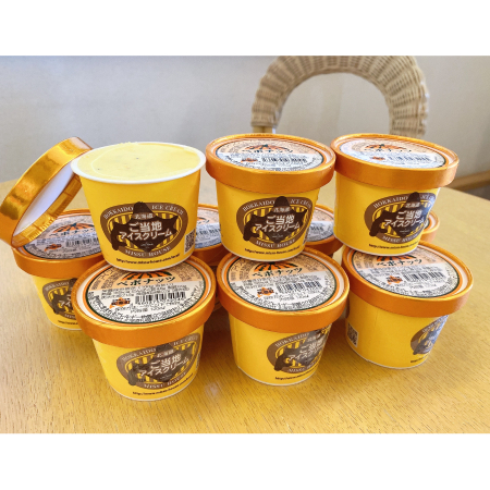 ＜ミッシュハウス＞手作りペポナッツアイスクリーム10個入り120mlカップ×10個