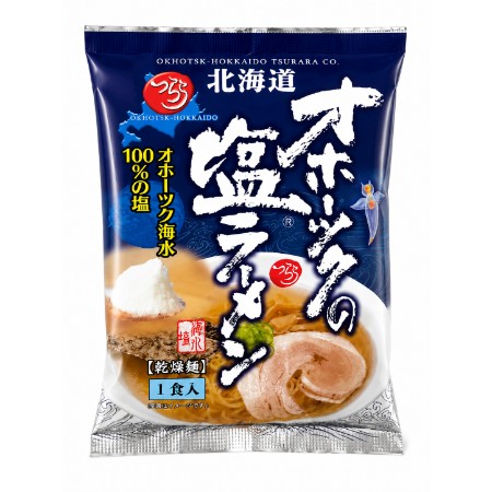 ＜つらら＞オホーツクの塩ラーメン1食×8袋