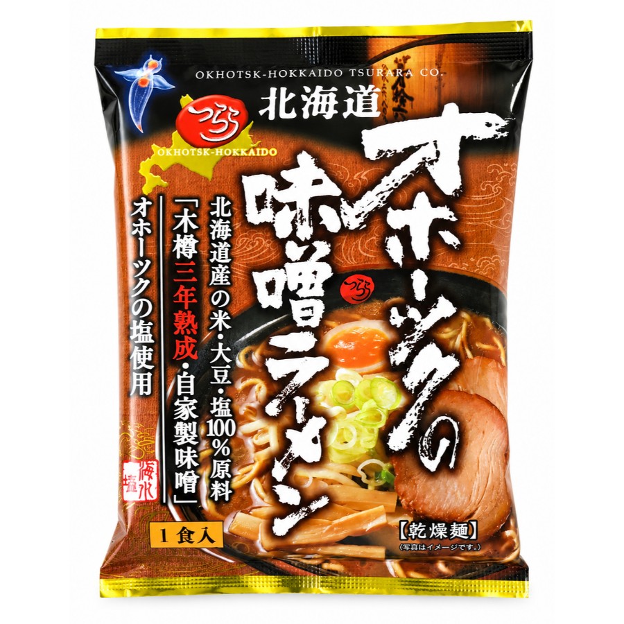 <つらら>オホーツクの味噌ラーメン1食×8袋
