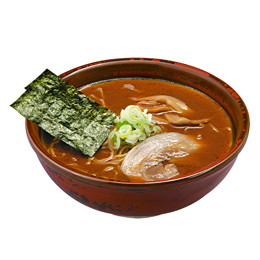 <つらら>オホーツクかに味 味噌濃熟ゴールドラーメン1食×8袋