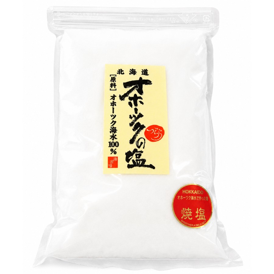 <つらら>オホーツクの塩(焼塩)1kg×1袋