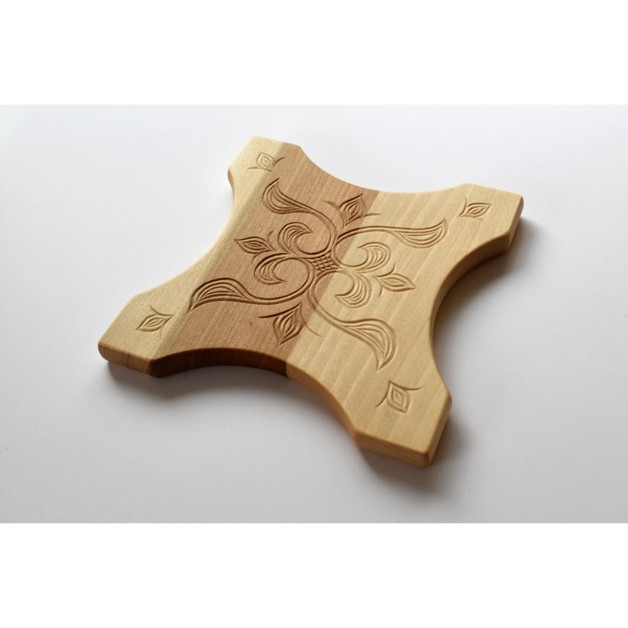 ＜ramgu＞鍋敷き Lサイズ uka ナチュラル