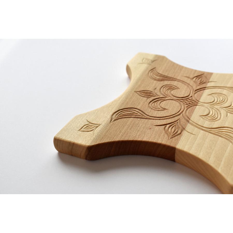 ＜ramgu＞鍋敷き Lサイズ uka ナチュラル