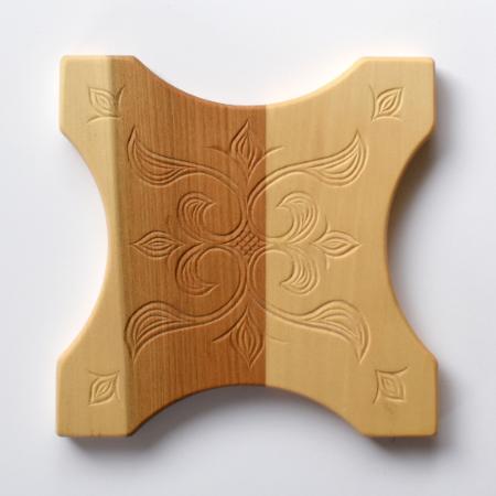 ＜ramgu＞鍋敷き Lサイズ uka ナチュラル