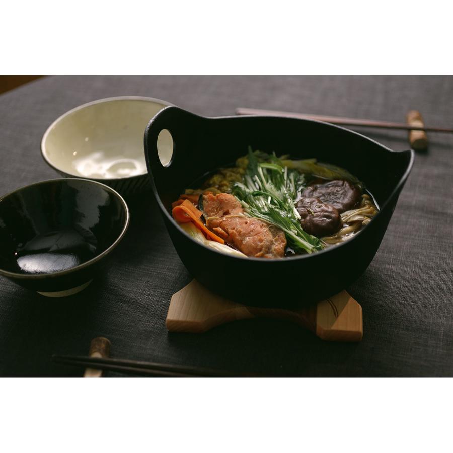 <ramgu>鍋敷き Lサイズ ryusei ウォルナット