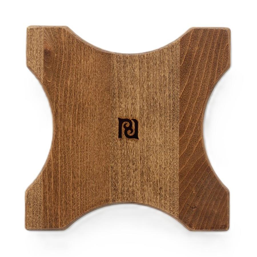 <ramgu>鍋敷き Lサイズ mebae ウォルナット