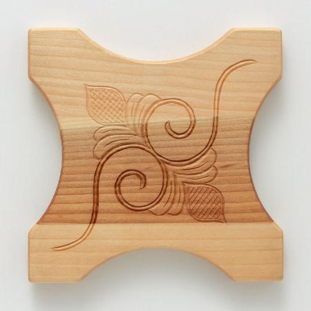 ＜ramgu＞鍋敷き Lサイズ mebae ナチュラル