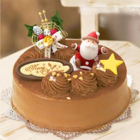 ＜スイートますや＞クリスマスケーキ『生チョコラータ』5号サイズ