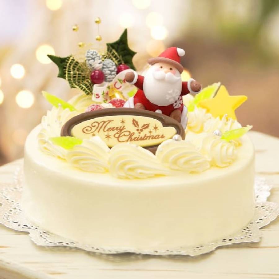 ＜スイートますや＞クリスマスケーキ『クリスマスバター』5号サイズ