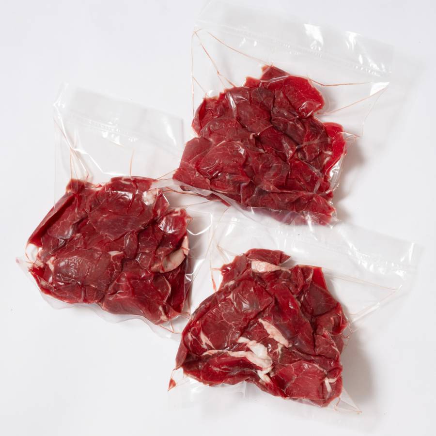 <上田精肉店>エゾ鹿コマ切れ330g×3パック