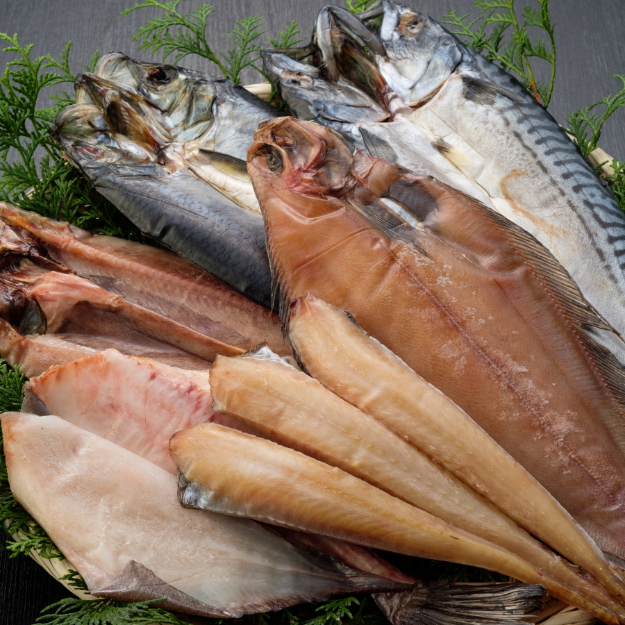 北海味風浪6品セット 開きほっけ 開きにしん 八角一夜干し マトウダイ 開きサバ なめたがれい 北海道広尾町 三越伊勢丹ふるさと納税