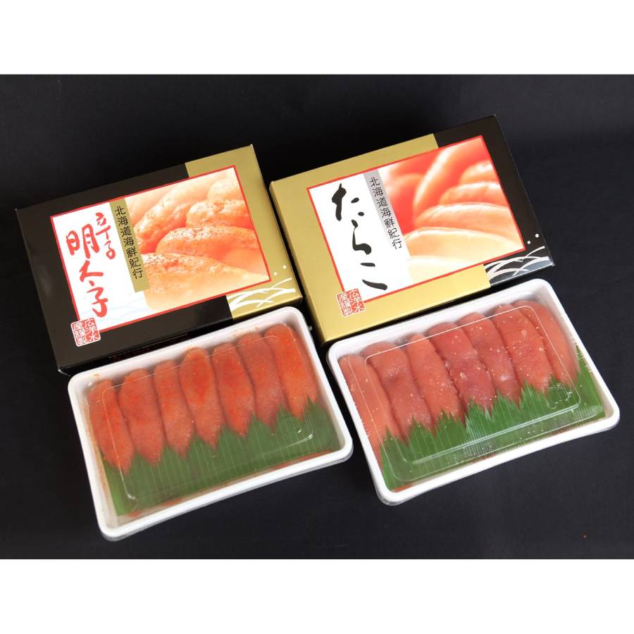 ＜広洋水産＞たらこ・辛子明太子セット(各250g×2)3回定期便