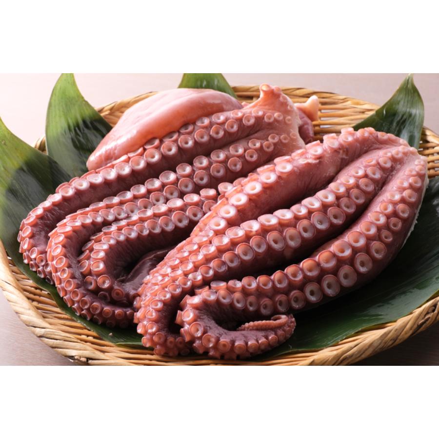 柳だこの燻製【醤油味】セット(足180g×2・スライス150g)