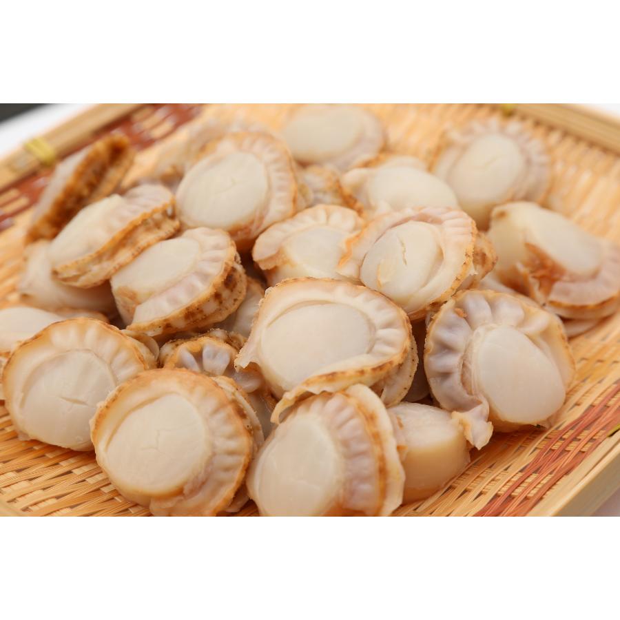 ＜ほたて屋だいえい＞青森県陸奥湾産プレミアムベビーほたて うま蒸しベビー1kg