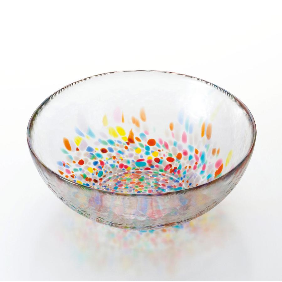 ＜津軽びいどろ＞大鉢・小鉢セット