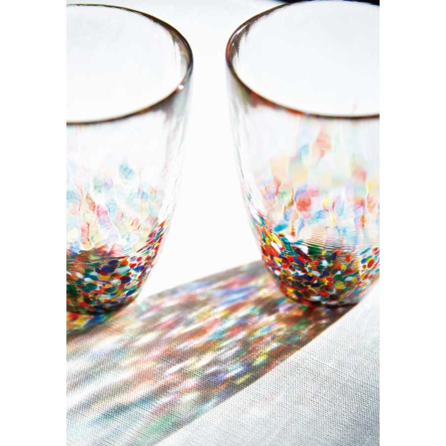 ＜津軽びいどろ＞ねぶたタンブラー ペア