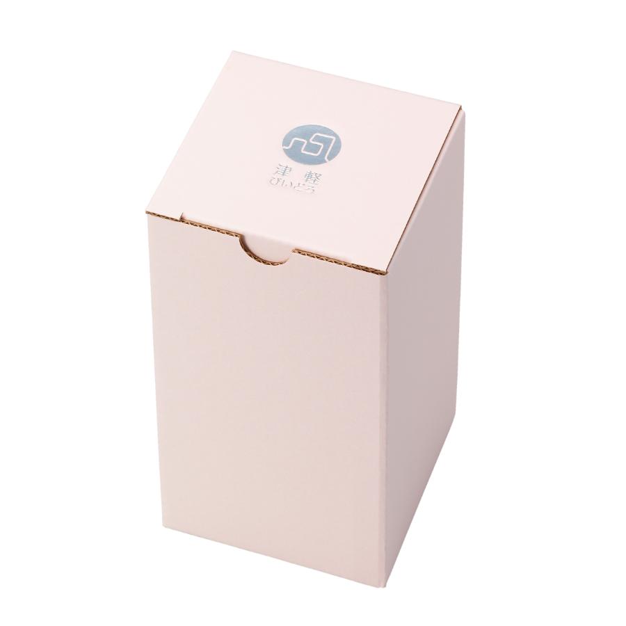 <津軽びいどろ>花ひかり一輪挿し フラワーピンク