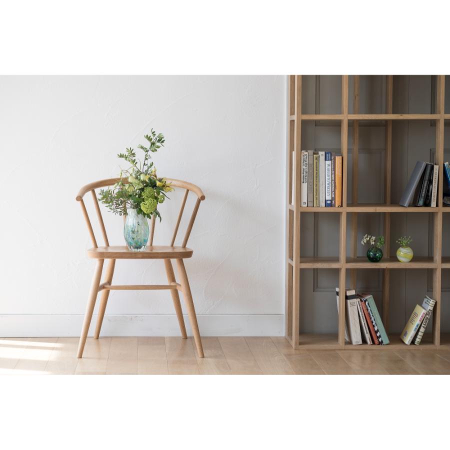 <津軽びいどろ>龍飛岬 紫陽花 長丸花器