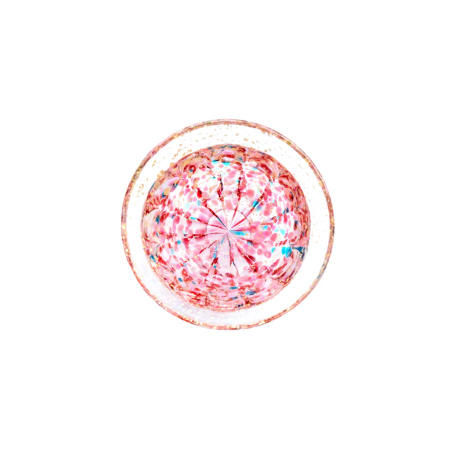 ＜津軽びいどろ＞盃12か月コレクション【2月】春時雨