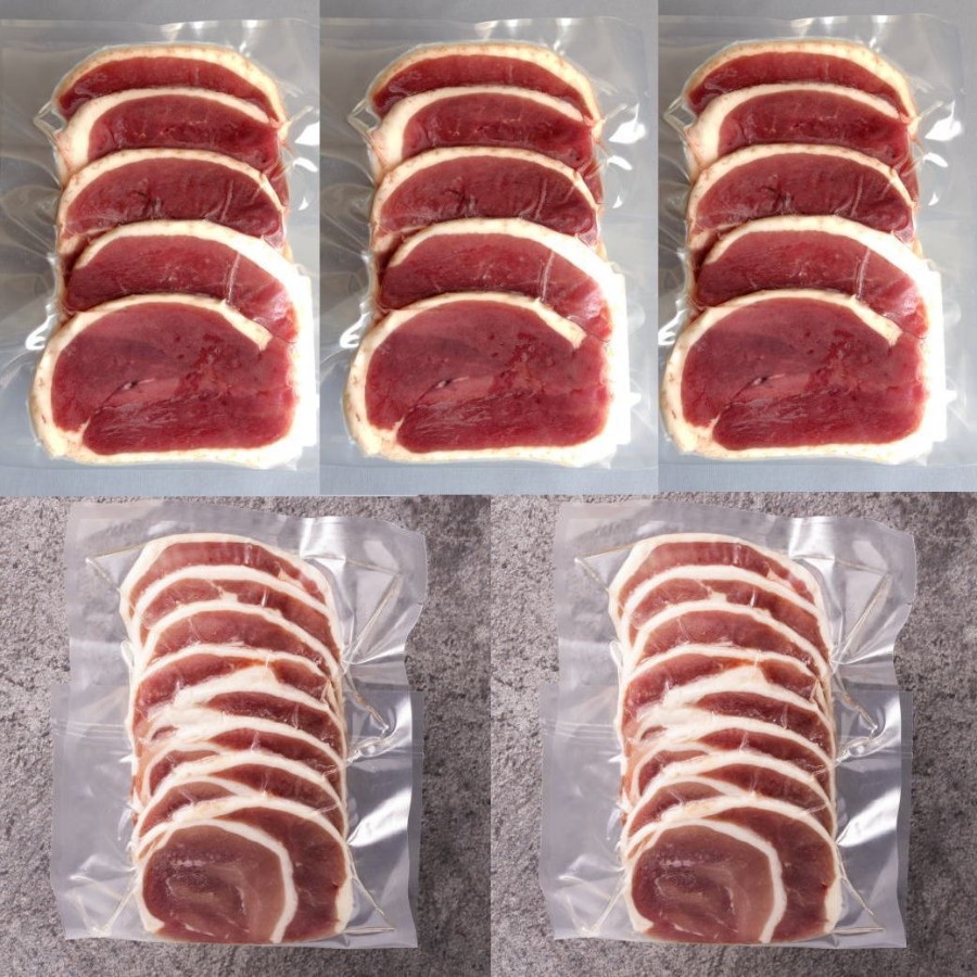 ＜シェフ桑原　鴨とフォアグラ専門店＞冷凍　鴨肉スライスセット