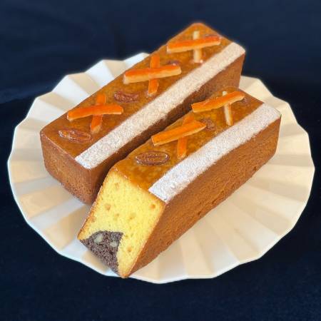＜サロンドロワイヤル＞パウンドケーキ「ケーク・ショコラ・オランジュ」