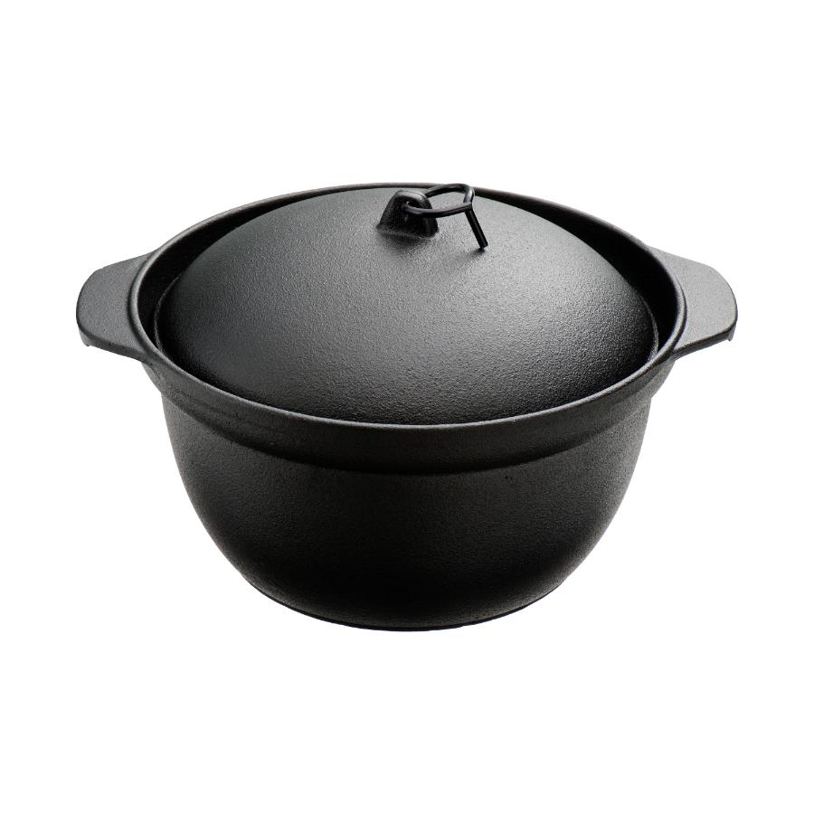 <OIGEN>南部鉄器 南部ごはん釜 2合炊 (IH対応)