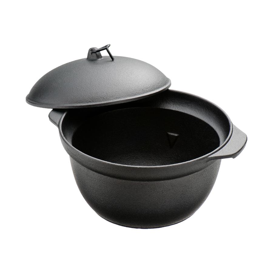 <OIGEN>南部鉄器 南部ごはん釜 2合炊 (IH対応)