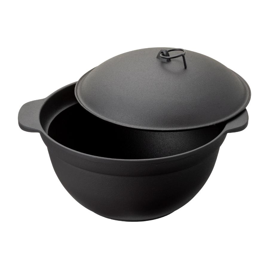 ＜OIGEN＞南部鉄器 南部ごはん釜　5合炊　(IH対応）