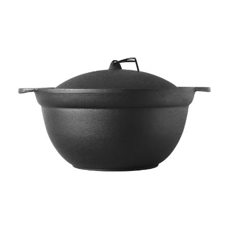 ＜OIGEN＞南部鉄器 南部ごはん釜　5合炊　(IH対応）