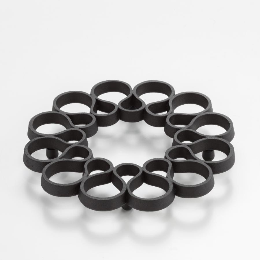 <OIGEN>南部鉄器 瓶敷 さざなみ