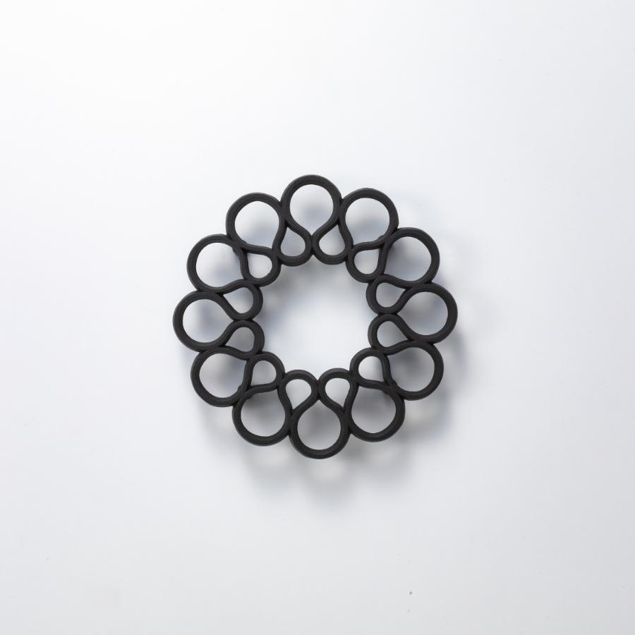 <OIGEN>南部鉄器 瓶敷 さざなみ