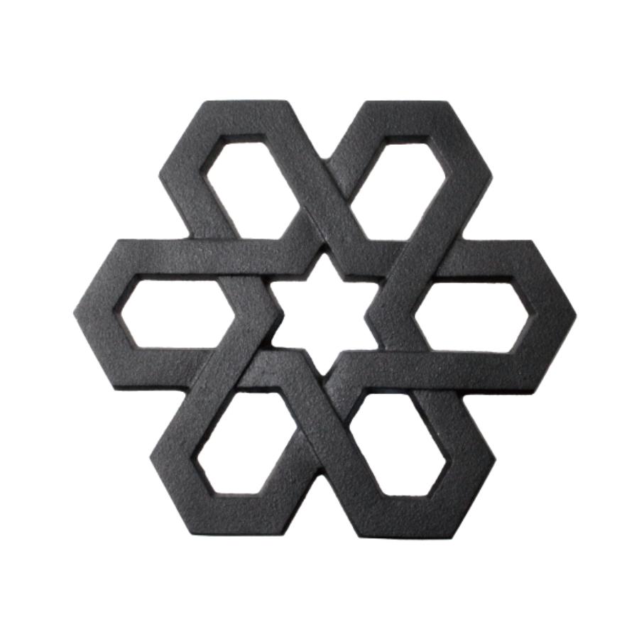 ＜OIGEN＞南部鉄器 　瓶敷　雪格子