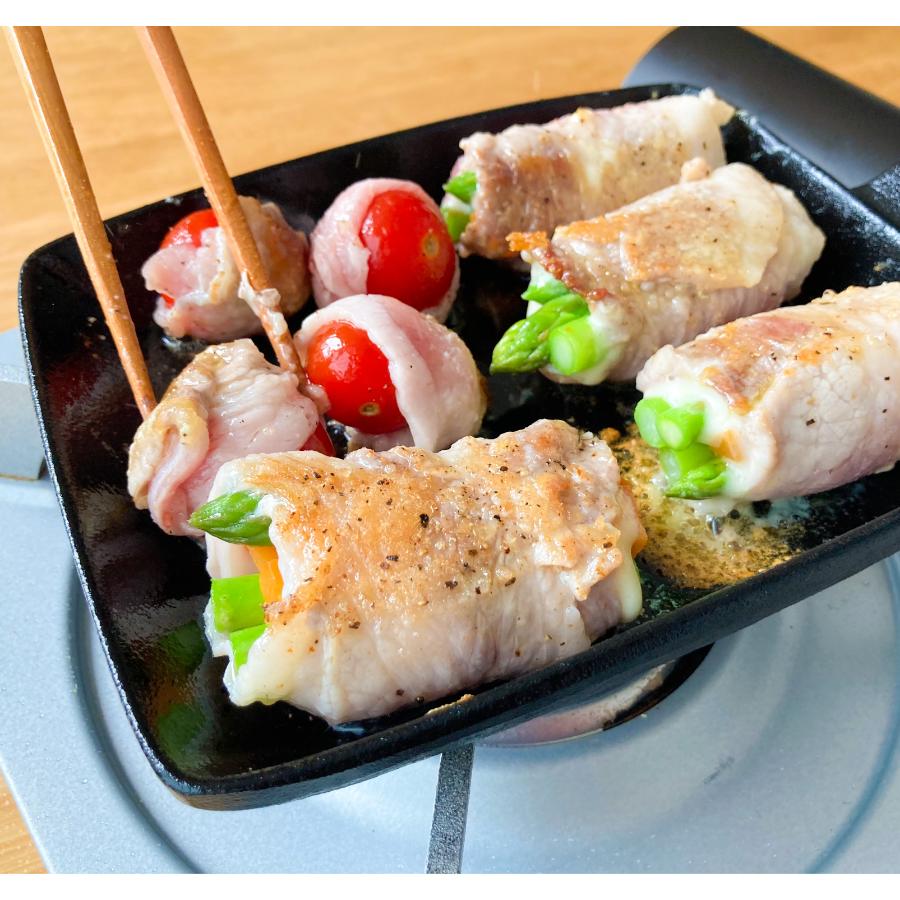 ＜OIGEN＞南部鉄器 　角玉子焼（直火・ガスレンジ専用）