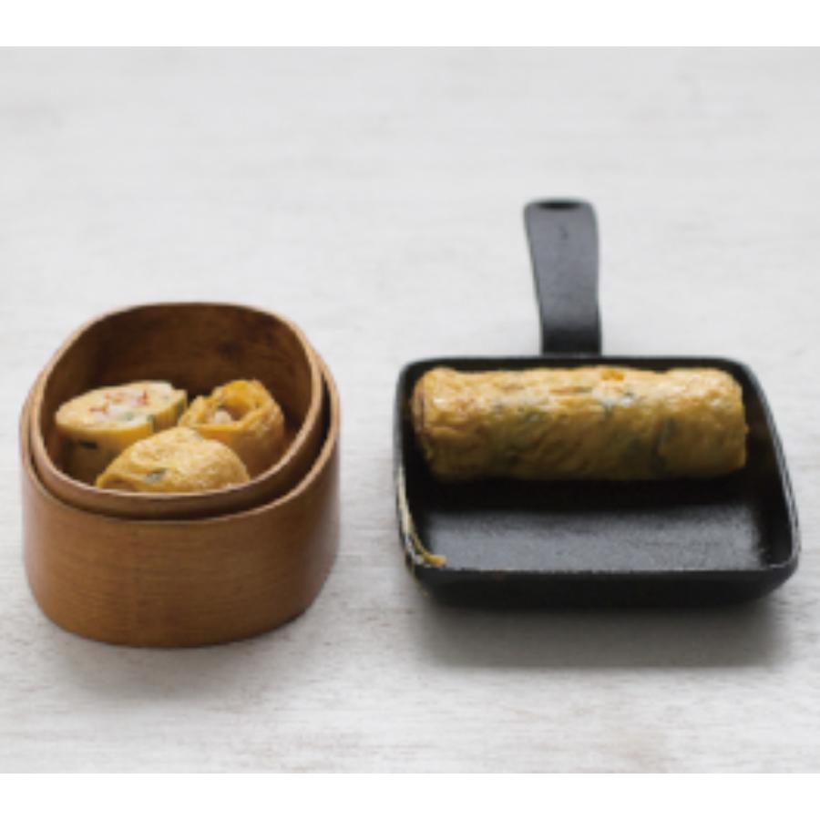 ＜OIGEN＞南部鉄器 　角玉子焼（直火・ガスレンジ専用）