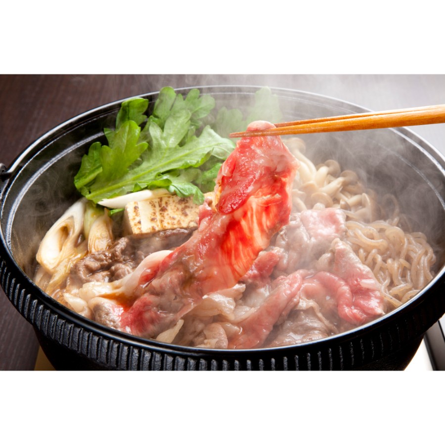 ＜栄和＞仙台牛肩ロースすき焼きしゃぶしゃぶ 300g