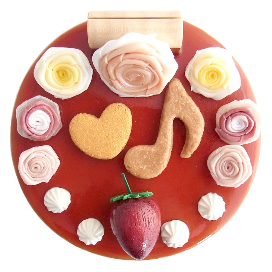 <熊野洞>ホールケーキ型オルゴール「星に願いを」