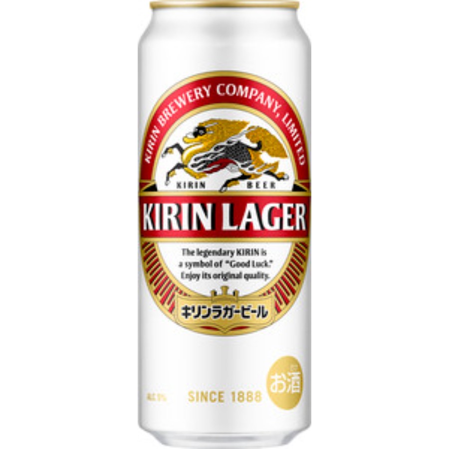 ＜キリンビール＞キリンラガービール 500ml 缶×24本