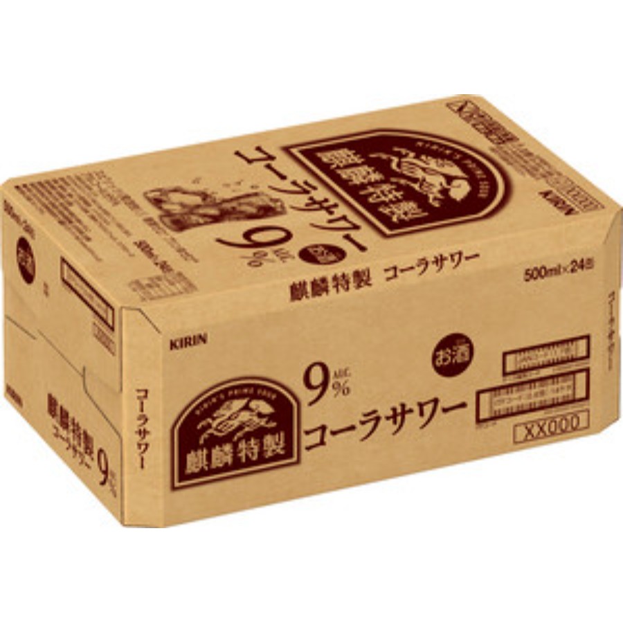 ＜キリンビール＞麒麟特製 コーラサワー 500ml 缶（お酒）×24本
