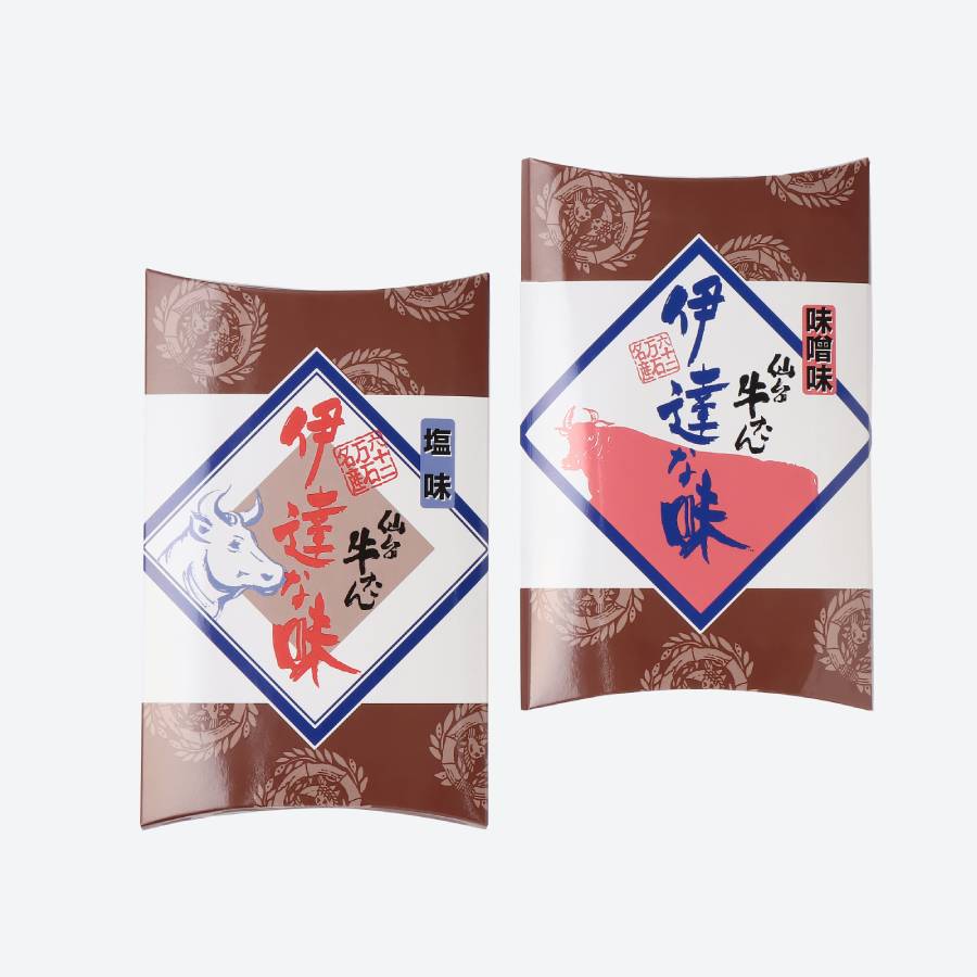 ＜マルニ食品株式会社＞牛たん伊達な味　塩・みそセット